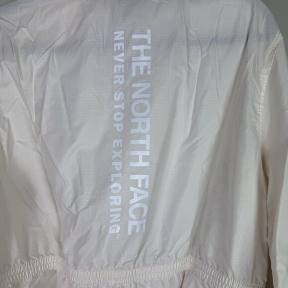 The North Face Cyclone Hoodie White Windbreaker Full Zip Jacket Women's XS NWOT - Picture 10 of 10